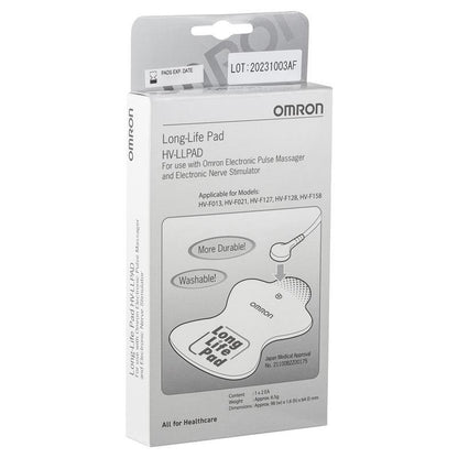 Omron Tens Replacement Electrode Long Life Pads 1 pair (2pcs)