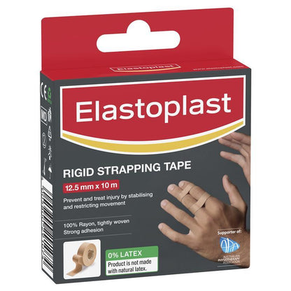 Elastoplast 36001 Sport Rigid Strapping Tape 12.5mmx10m Tan - GimmeNow