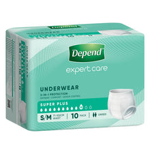 Depend Expert Care Incontinence Underwear Super Plus S/M 10 Pack