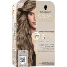 Schwarzkopf Creme Supreme Permanent Cool Ash Dark Blonde 7-16