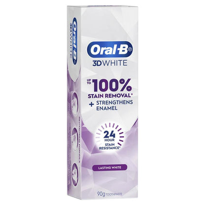 Oral B Toothpaste 3D White Enamel Strong 90g