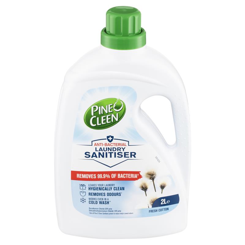 Pine O Cleen Laundry Sanitiser Fresh Cotton 2L