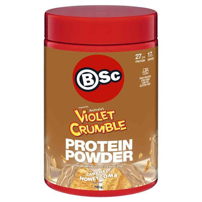 BSc x Violet Crumble Protein Powder Caramel Honeycomb 700g