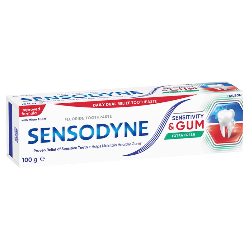 Sensodyne Toothpaste Sensitivity & Gum Extra Fresh 100g NEW