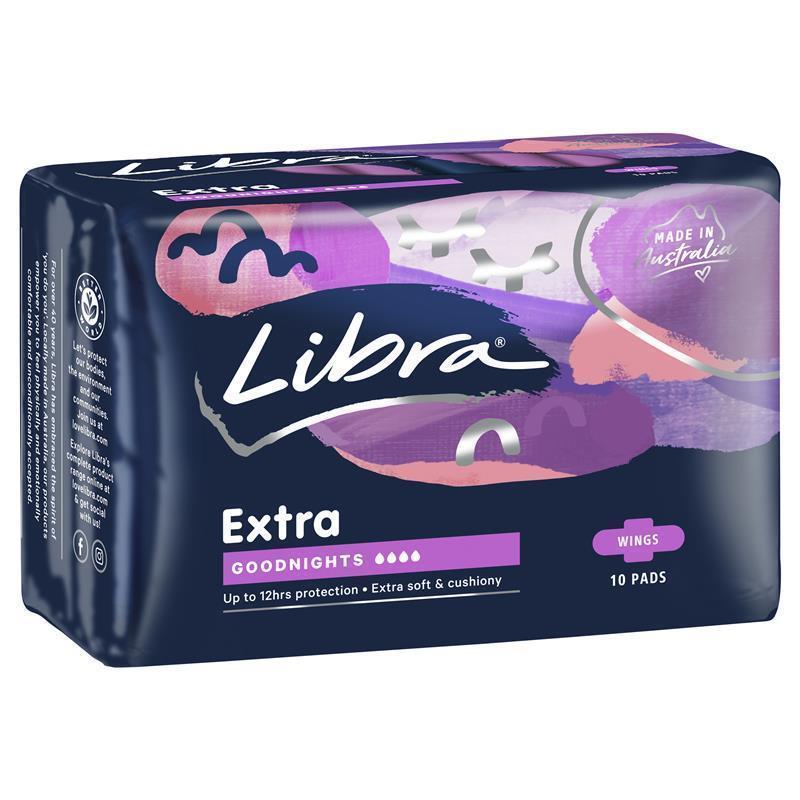 Libra Pads Goodnights 10