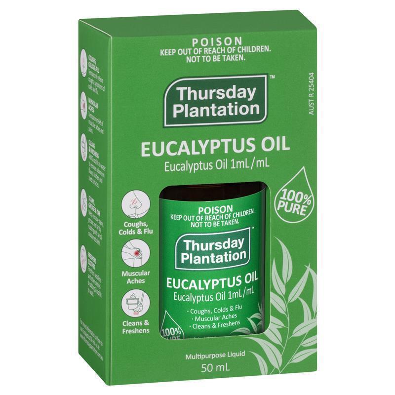 Thursday Plantation 100% Pure Eucalyptus Oil 50ml