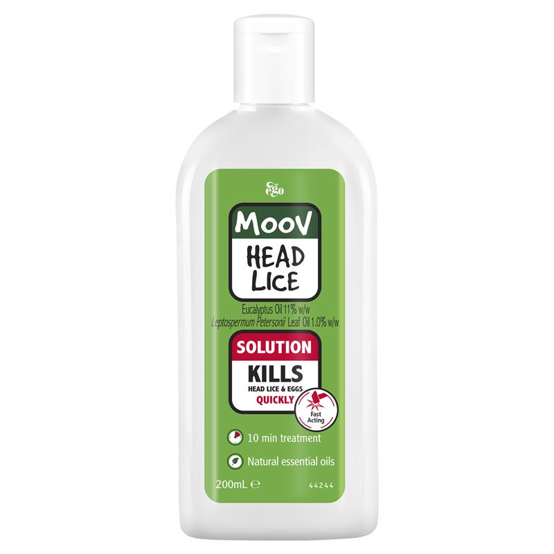 Moov Head Lice Solution 200Ml - Lice/Nits