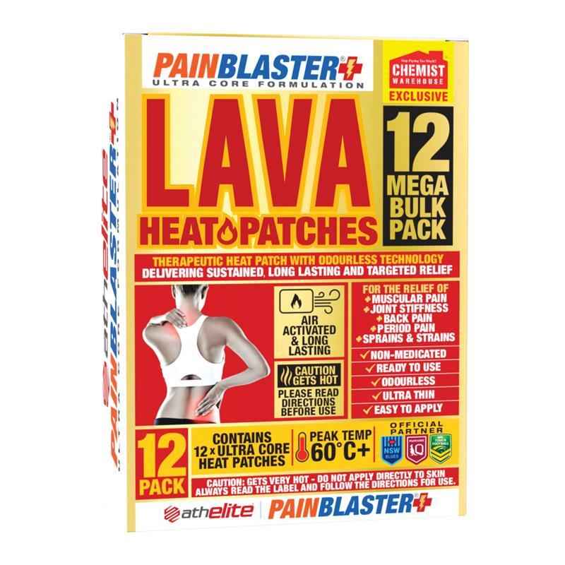 Therapeutic Heat Patches - 12 Pack