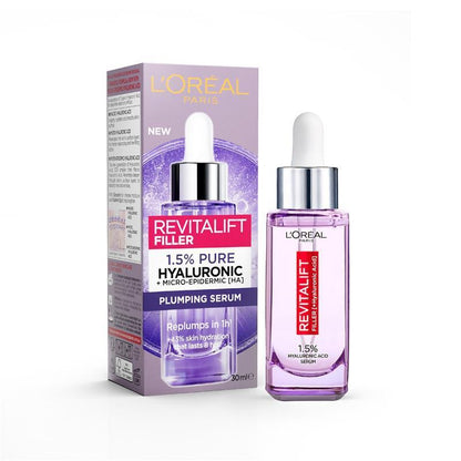 L'Oreal Paris Revitalift Filler Hyaluronic Acid Anti Wrinkle Serum 30ml - GimmeNow