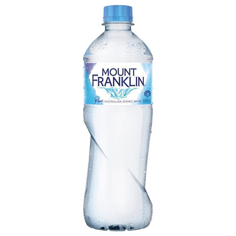 Mount Franklin Water 600ml