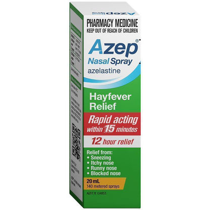 Azep Hayfever Relief Nasal Spray 20ml