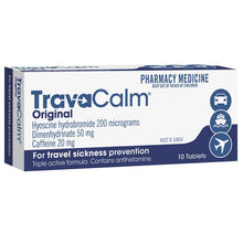 Travacalm Travel Sickness Original 10 Tablets