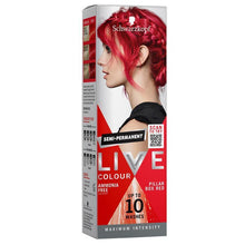 Schwarzkopf LIVE Colour Pillar Box Red Semi Permanent 75ml