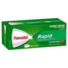 Panadol Rapid Paracetamol Pain Relief 48 Caplets