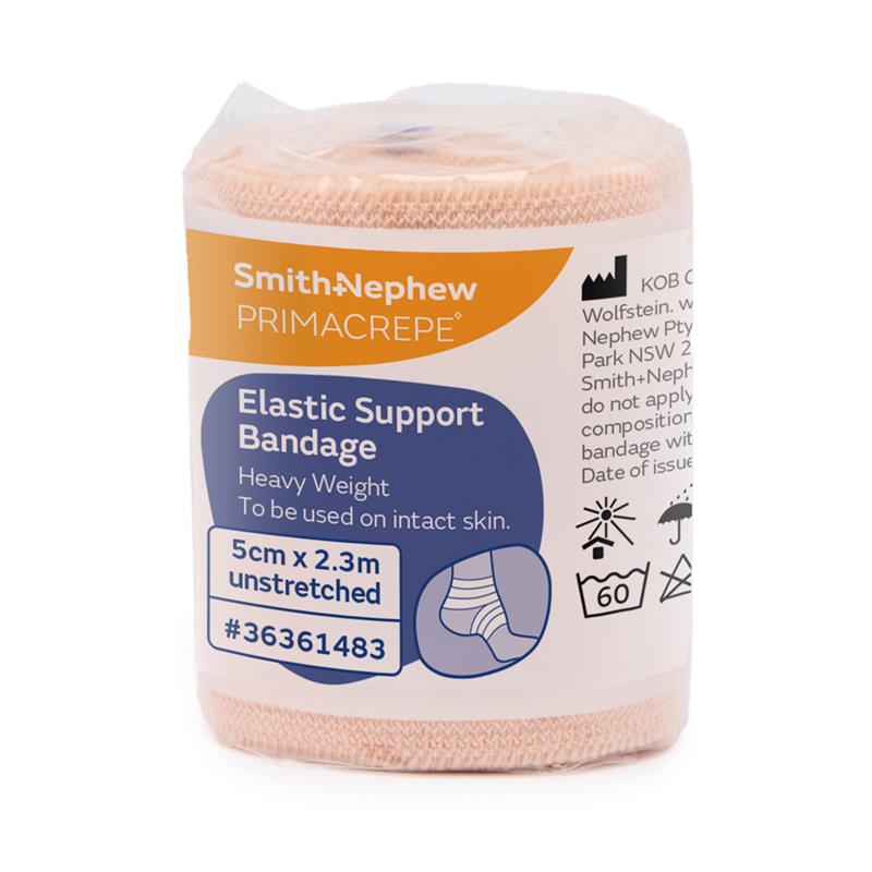 Primacrepe Elastic Crepe Bandage Heavy Weight 5cm x 2.3m
