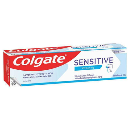 Colgate Toothpaste Sensitive Teeth Pain Whitening 110g