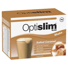 Optislim VLCD Meal Replacement Shake Salted Caramel 21x43g Sachets - GimmeNow