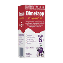 Dimetapp Cough and Cold 200mL