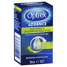 Optrex Advance Preservative Free Tired Eye Drops 10mL - GimmeNow