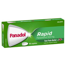 Panadol Rapid Paracetamol Pain Relief 16 Caplets