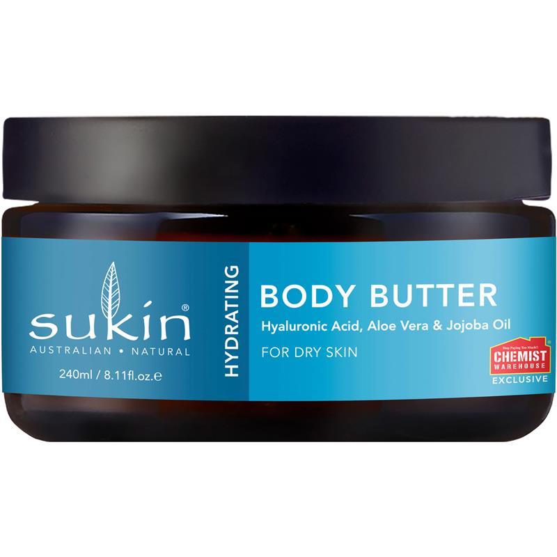 Sukin Hydrating Hyaluronic Acid Body Butter 240ml