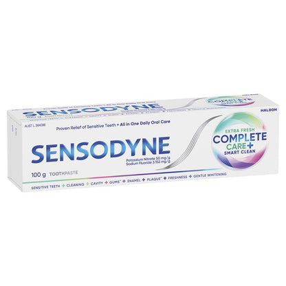 Sensodyne Toothpaste Complete Care + Smart Clean Extra Fresh 100g