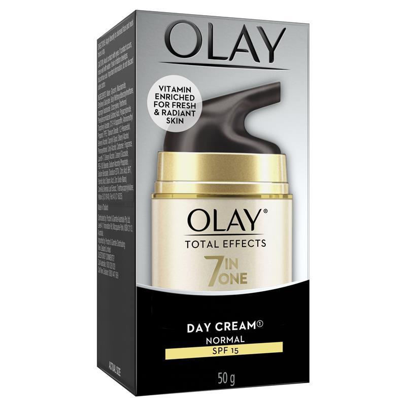Olay Total Effects 7 In One Day Face Cream Normal SPF 15 50g - GimmeNow