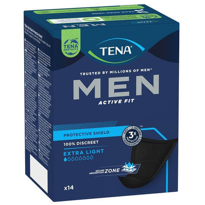 Tena Men Level 0 Protective Shield 14 Pack