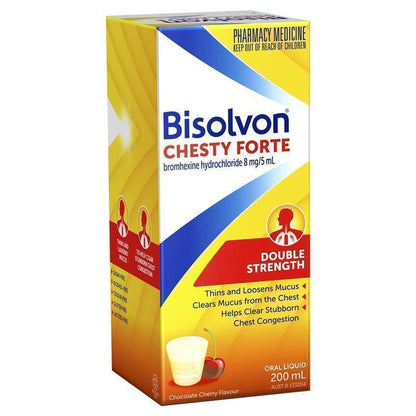 Bisolvon Chesty Forte Oral Cough Liquid 200ml