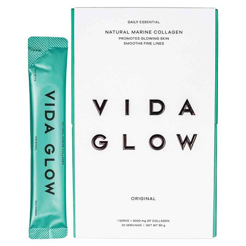 Vida Glow Natural Marine Collagen Original 30 Sachets