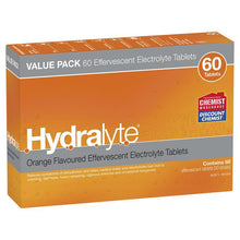 Hydralyte Electrolyte Effervescent Orange 60 Tablets Exclusive Size - GimmeNow