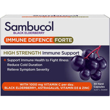 Sambucol Immune Defence Forte High Strength 30 Capsules