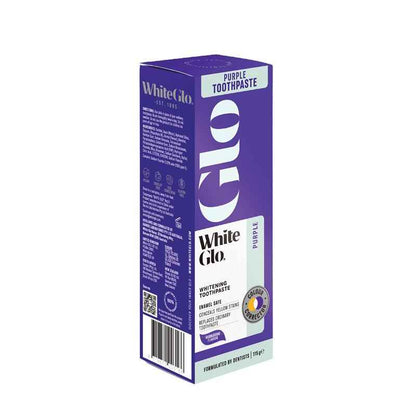 White Glo Toothpaste Purple Tooth Toner 115g