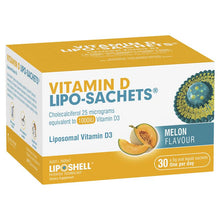 Lipo-Sachets Vitamin D Melon 5g 30 Sachets - GimmeNow