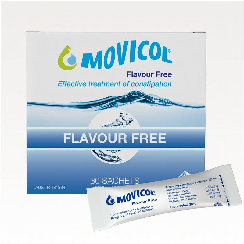 Movicol Adult Flavour Free 30 Sachets