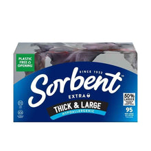Sorbent Facial Tissues Think & Large Hypo Allergenic 95 Pack