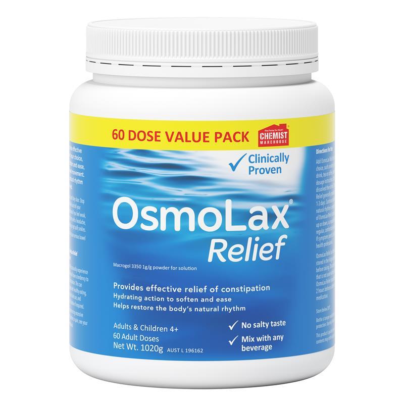 OsmoLax Relief 1020g Value Pack