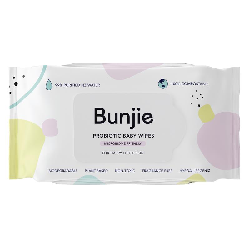 Bunjie Probiotic Baby Wipes 80 Pack - GimmeNow