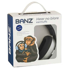 Banz Ear Muffs Mini 3+ Months to 2 Years Silver