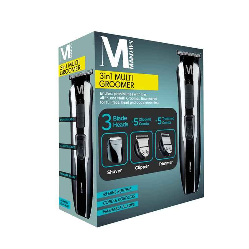 Mandays 3 In 1 Multi Groomer