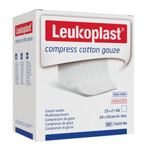 Leukoplast Compress Cotton Gauze 10 x 10cm 50 Pack