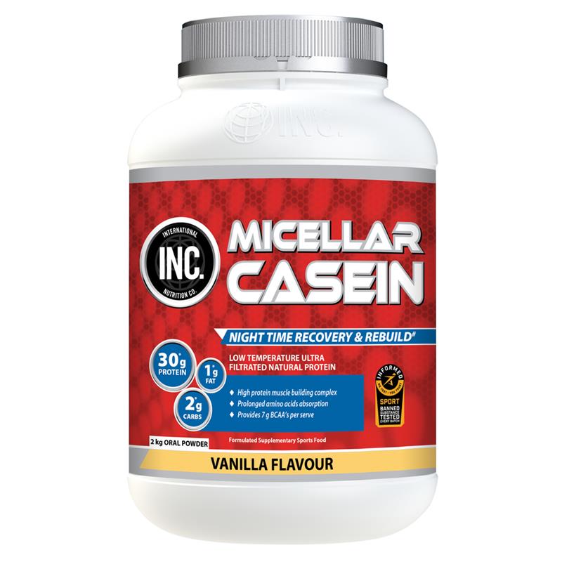 INC. Micellar Casein Vanilla 2kg