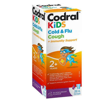 Codral Kids Cold & Flu Cough + Immunity Support 200mL