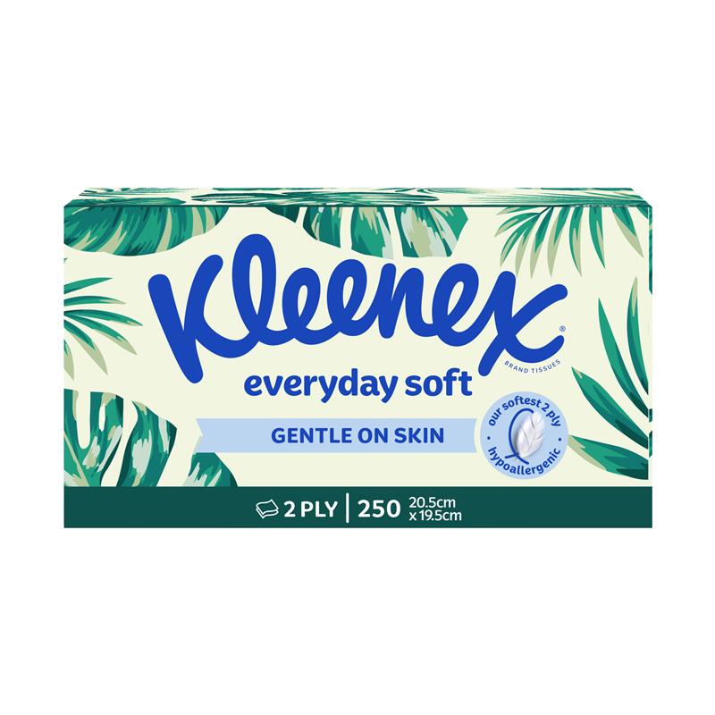 Kleenex Facial Tissues 250 Jumbo White - GimmeNow