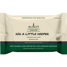 Sukin Signature Dig A Little Deeper Pore Purifying Wipes 25 Pack
