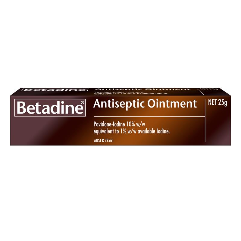Betadine Antiseptic Ointment Cream 25g