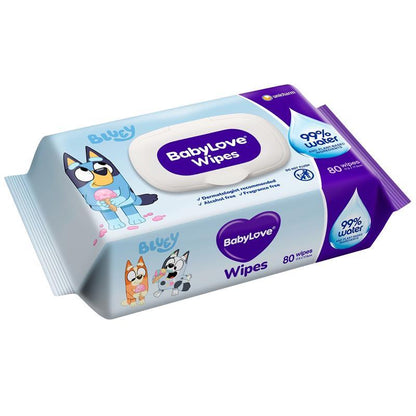 Babylove Water Wipes 80 Pack