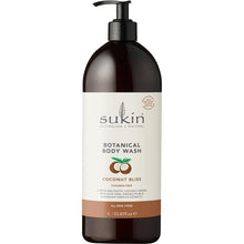 Sukin Botanical Body Wash Coconut Bliss Pump 1L