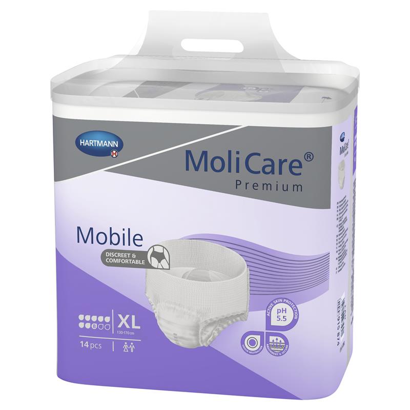 Molicare Premium Mobile 8 Drops Extra Large 14 Pack
