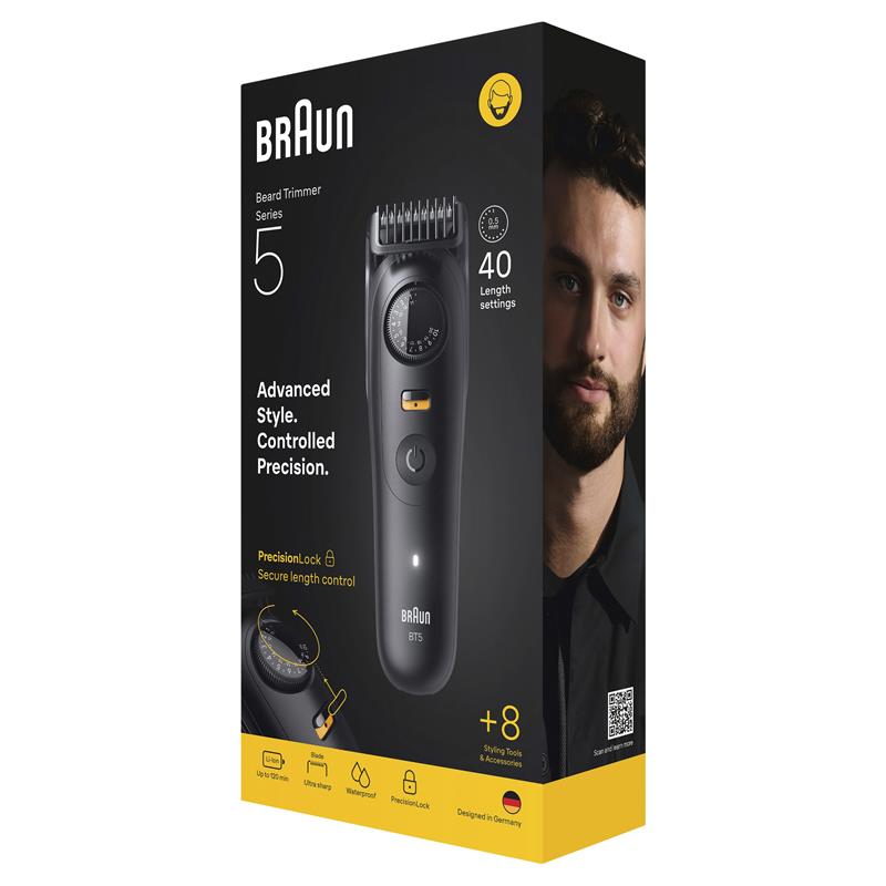 Braun Series 5 Beard Trimmer + 8 Tools BT5560